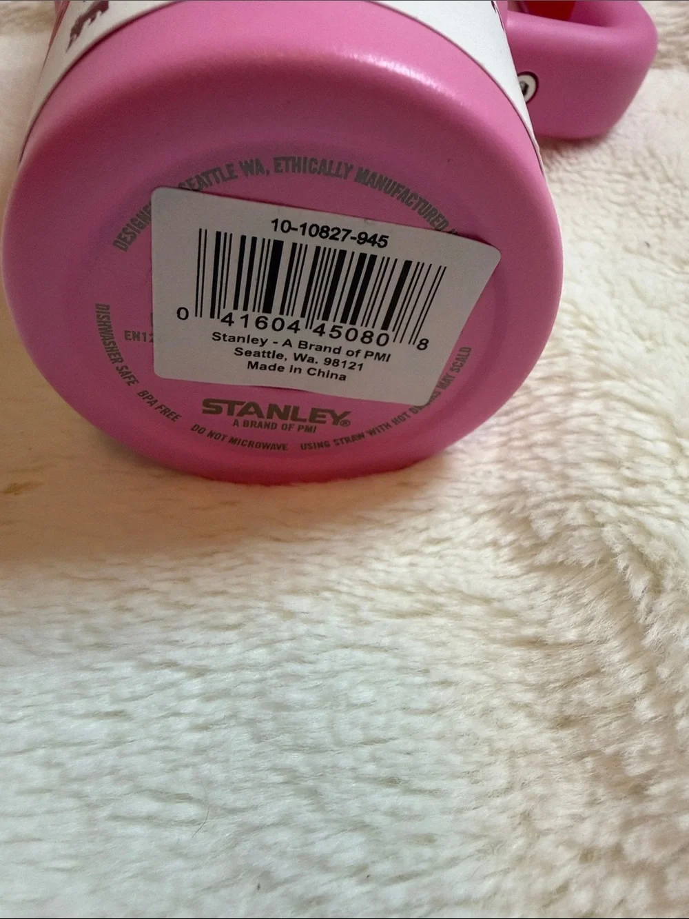 NWT Stanley Valentines Pink Heart Quencher 30oz Tumbler - Picture 2 of 5
